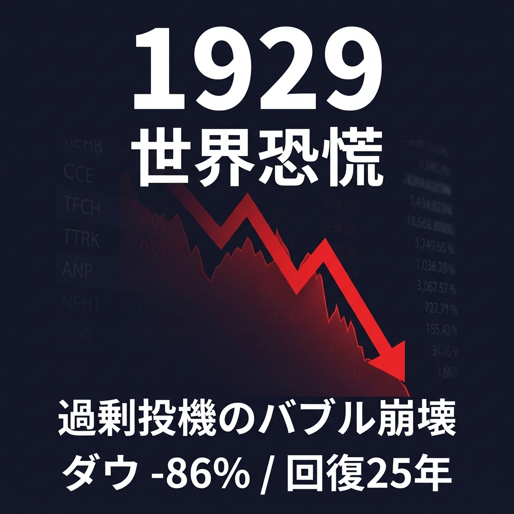 世界恐慌（ウォール街大暴落）