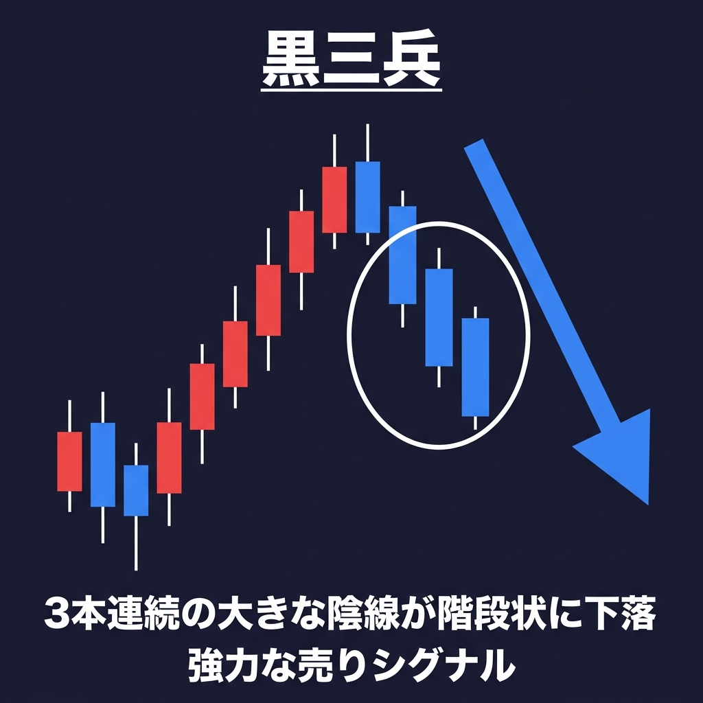 黒三兵