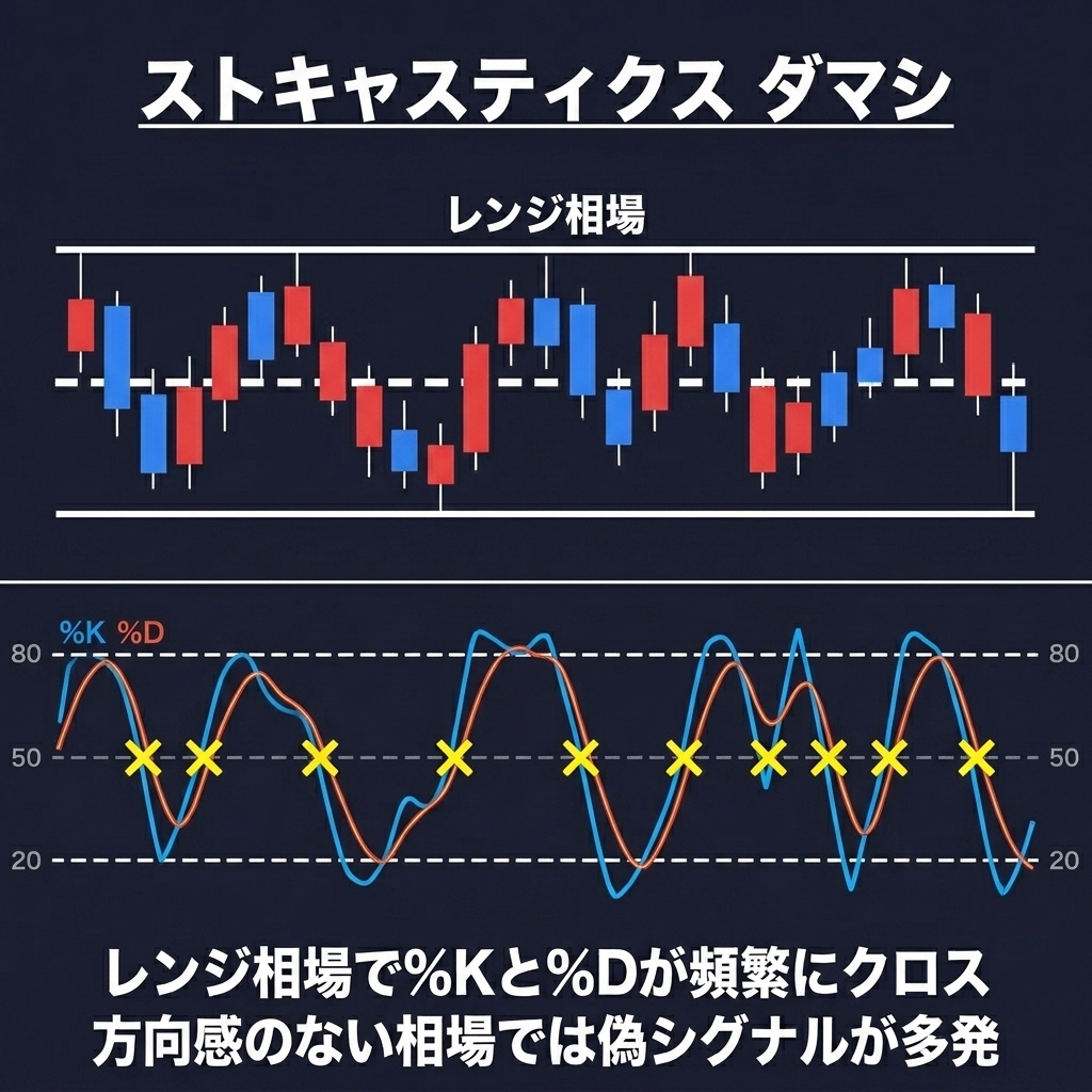 ストキャスティクス ダマシ